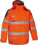 Reflexní zimní pracovní parka Cofra PROTECTION Barva: Reflexní oranžová, Velikost: 58 (CAPROTECTION_01_58)