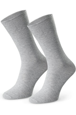 OBLEK PONOŽKY TENKÉ HLADKÉ 056 MELANŽOVÁ SVĚTLE ŠEDÁ 39-41