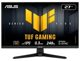 27" ASUS TUF Gaming VG279QM5A černá / Monitor / Fast IPS / FHD / 240Hz / 0,3ms / 2x HDMI+DP / Repro (90LM0B80-B01171)