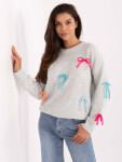 Jumper PM SW SC82.41 světle šedý jedna velikost