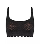 Dámská podprsenka ZERO Feel Bliss Top - BLACK - černá 0004 - SLOGGI BLACK XL