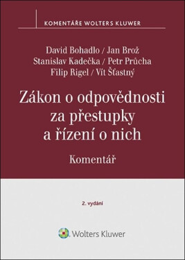 Zákon odpovědnosti za přestupky řízení nich Komentář