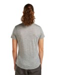 ICEBREAKER Wmns Mer 125 Cool-Lite Sphere SS Tee Vert, Metro Hthr velikost: L