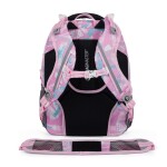 Bagmaster PORTO 24 B školní batoh – růžovo-modrý