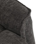 Polohovací křeslo, šedá, látka, TV-H9327 GREY2