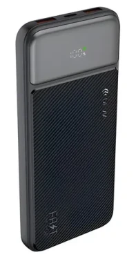 Devia Smart Series černá / Powerbanka / 10000 mAh / PD 20W / displej (6942297111547)