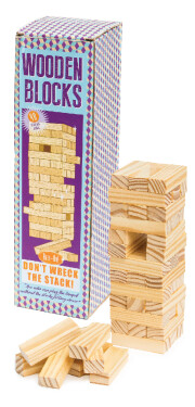 Fun2Give Dřevěná stavebnice - Jenga věž