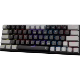 White Shark GK-002111V2 WAKIZASHI 2 černo-šedá / herní mechanická klávesnice / US layout / USB / LED (WAKIZASHI-2-US-B-G-R)