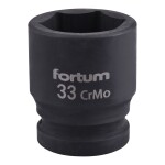 FORTUM 4703033 Gola hlavice rázová 3/4", 33mm, CrMoV