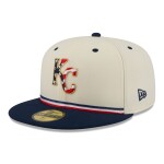 New Era Pánská kšiltovka Kansas City Royals MLB 2026 4th of July USA 250 59FIFTY Fitted Velikost: 7 1/8