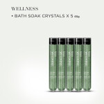 Baylis & Harding Dárková sada koupelových solí Wellness – 5 ks, zelená barva