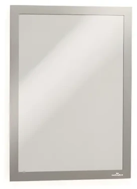 Durable Duraframe A4 stříbrná / Magnetický rámeček / Samolepicí / 10 ks (488223)