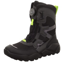 Chlapecké zimní boty ROCKET Black/Green Gore-Tex, Superfit , 1-000403-0020, zelená - 37