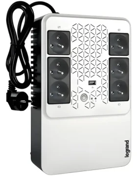 Keor Multiplug 800 AVR 4+2 FR / UPS / 480 W / 6x AC zásuvka / USB (310084)