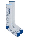 ICEBREAKER Mens Merino Ski+ Medium OTC Mountain Contour, Zinc Blue/Lazurite/Snow velikost: 42-44 (M)