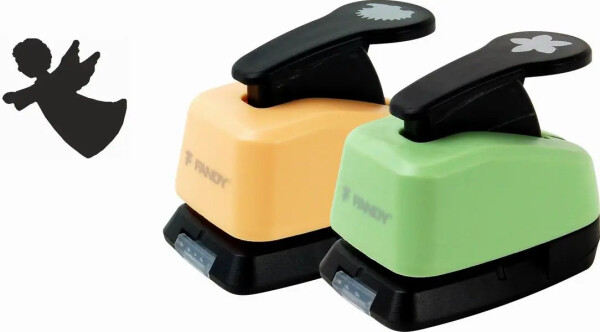 Děrovačka dekorační 16mm - Anděl 228