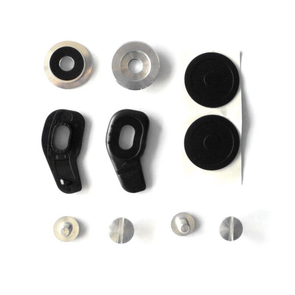 Arai GP-6/SK-6 sada kovových šroubků pro mechaniku plexiskla - Černá