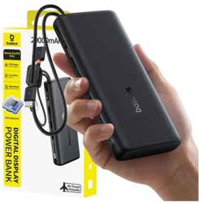 Baseus EnerFill FC41 20000 mAh černá / Powerbanka / 100W / USB-C (E0028N03)