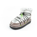 D.Franklin snow boots women winter fashion insulated boots silver dámské 38