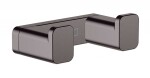 HANSGROHE - AddStoris Dvojháček, kartáčovaný černý chrom 41755340