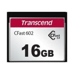 Transcend CFX602 Compact Flash Karta 16GB / R: 500MBs / W: 350MBs (TS16GCFX602)