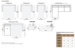 Materasso Rohová sedačka SOFABED DOUBLE - CLASSIC - lůžko 140 cm VARIANTA PROVEDENÍ: KLASIK