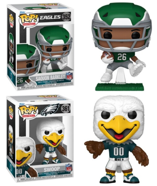 Funko Figurka POP! Saquon Barkley #26 & Swoop Philadelphia Eagles NFL Combo