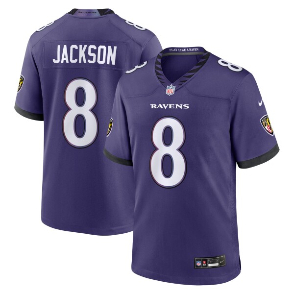 Nike Pánský dres Baltimore Ravens NFL Lamar Jackson #8 2026 Game Team Velikost: 2XL