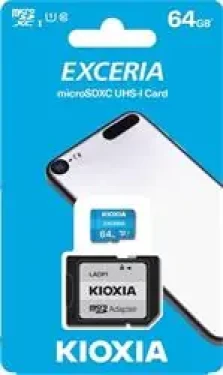 KIOXIA EXCERIA microSDXC UHS-I U1 64GB LMEX1L064GG2