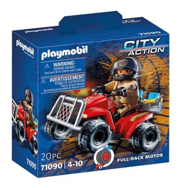 Playmobil® City Action 71090 Hasičská rychlostní čtyřkolka