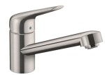 HANSGROHE - Focus M42 Dřezová baterie M421-H100, vzhled nerezu 71808800