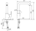 HANSA - Primo Dřezová baterie, chrom 49202203