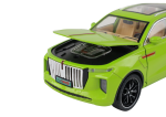 Mamido Hliníkové auto na dálkové ovládání RC zelené