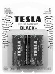 TESLA BLACK+ alkalická baterie C 2ks / LR14 / malý monočlánek / blister         (14140220)