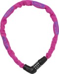 Řetezový zámek ABUS Steel-O-Chain 5805C, 75 cm, barva růžová