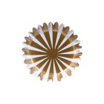 PME košíčky na mini muffiny s alobalovým vnitřkem Vánoční zlaté a bílé s vločkami (60 ks)