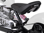 Mamido Dětská elektrická motorka Chopper 24V bílá