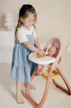 SMOBY Baby Nurse Vysoká stolička pro panenky