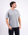 Tričko Carhartt WIP S/S Pocket T-Shirt Grey Heather