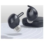 Sennheiser Momentum Sport špuntová sluchátka (In Ear) Bez kabelu, Bluetooth® stereo černá Potlačení hluku Měření tepové frekvence, Indukce, odolné vůči potu