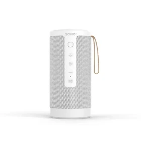 SAVIO BS-032 bílá / Přenosný bezdrátový reproduktor / Bluetooth (GKSSAVGLO0008)