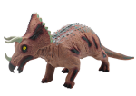 Mamido Velká figurka dinosaurus Triceratops se zvuky 36 cm hnědá