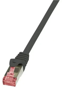 LogiLink CAT6 černá / Patch kabel / S/FTP / RJ-45 / 10 m (CQ2093S)