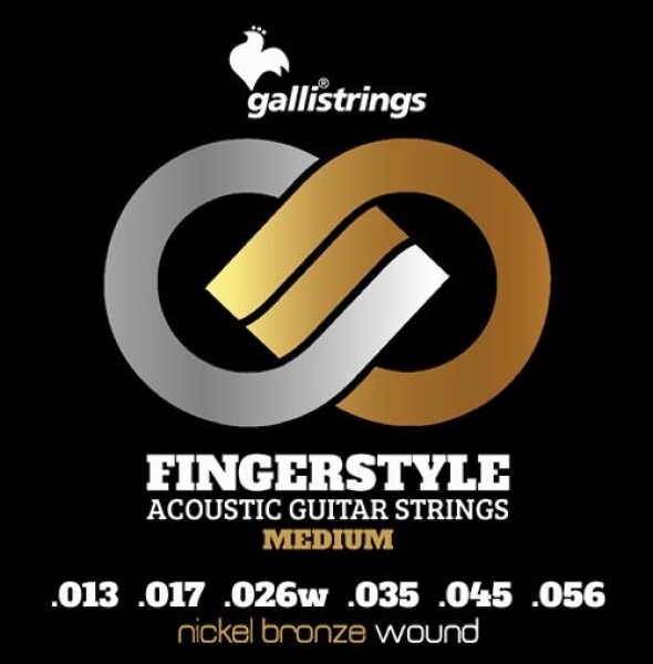 Galli GFS1356 Fingerstyle Nickel Bronze Medium