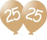 Balónek 25. narozeniny zlatý metalický Balonky.cz Balónek 25. narozeniny zlatý metalický Balonky.cz