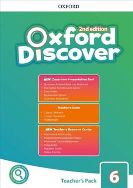 Oxford Discover 6 Teacher´s Pack with Classroom Presentation Tool (2nd) - Ben Wetz