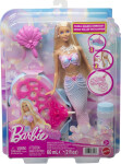 Barbie bubbletastic mořská panna s bublinkovou ploutví - Mattel Barbie