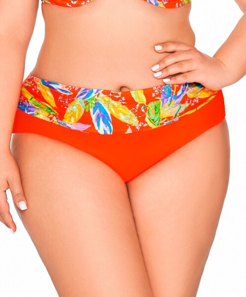 Spodní díl plavek Ava SF 227/3 Vivid Orange Brazilian S-3XL zářivě oranžová 3XL-46