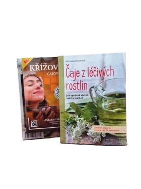 Balíček Čaje z léčivých rostlin + křížovky s tužkou - Michaela Girschová