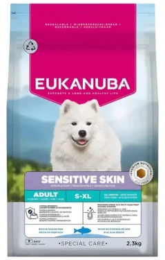 Eukanuba Special Care Sensitive Skin Mono / Granule pro psy / citlivá pokožka / rybí / 2,3 kg (174-196107)